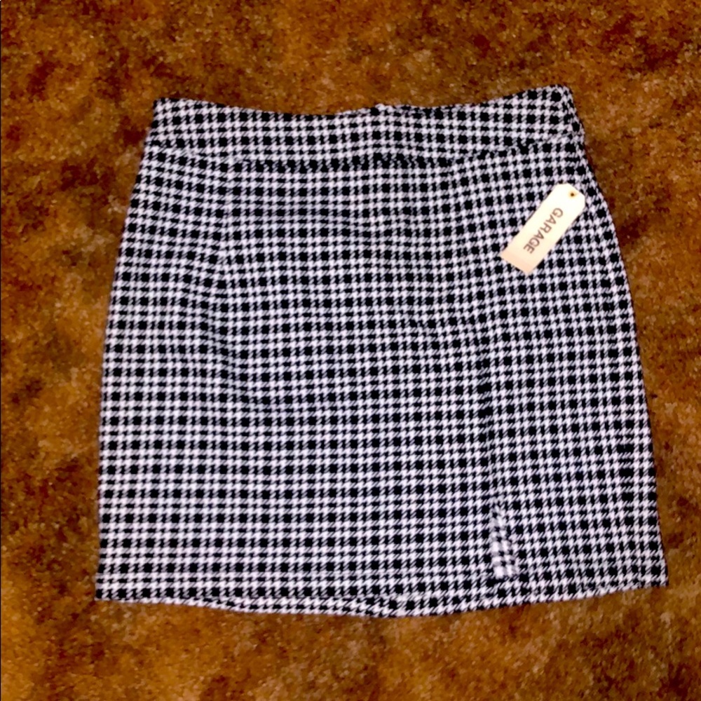 Checkered Skirt From Garage